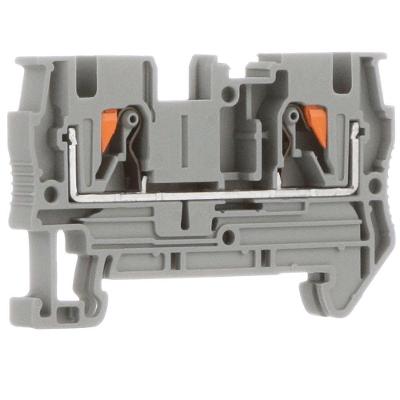 Borne de Passagem PT 4 com Conexão Push-in 4mm2 Cinza Phoenix Contact 800V 32A