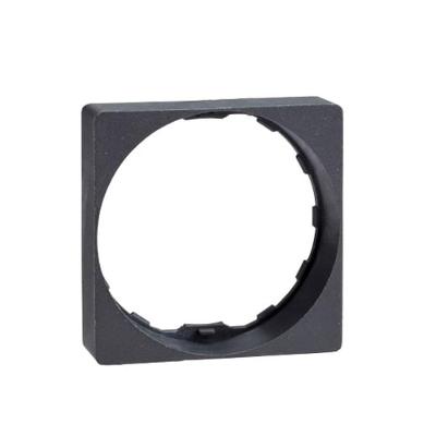 Adaptador Quadrado ZB5AZ31 Transforma Redonda em Quadrada Preto Schneider Electric Conjunto de 10