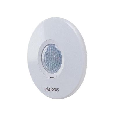 Sensor de Presença ESP 360+ com Detecção 360° e Fotocélula Branco Intelbras