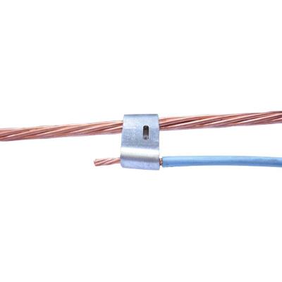 Conector Derivação Tipo Cunha Assimétrico CDC-D-BR com Efeito Mola Alta Condutividade Branco Intelli