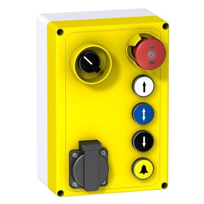 Botoeira Policarbonato Xalfp6003e para Elevação Completa Bivolt Branca Schneider Electric