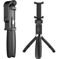 Multifuncional Sem Fio Bt Selfie Vara Para Celular Dobrável Handheld Monopé Obturador Remoto - 1