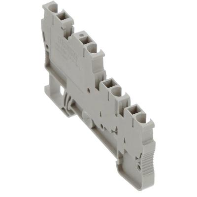 Borne para Sensores-Atuadores STIO 2,5-3-2B-L Conexão à Mola Cinza Phoenix Contact 2,5MM²