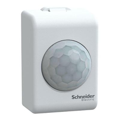 Detector de Presença PRM133 com Ângulo 110° e Ajuste 10…1000 Lux Branco Schneider Electric