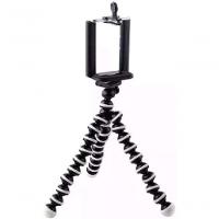 Mini Tripé Flexível Com Clipe Ajustável Para Smartphone Bolinha - 1