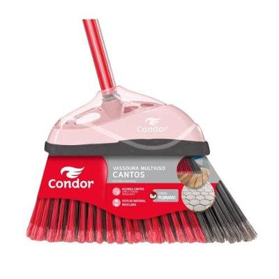 Vassoura Multiuso Master Chef com Cerdas Resistentes em Plástico para Limpeza Rápida Condor