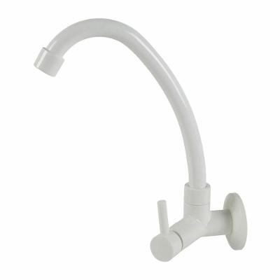 Torneira Bica Móvel ABS2060 de Parede Plástico ABS Branco Higo
