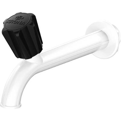 Torneira Plástica Slim 787 Monocomando Bica Baixa Polipropileno Branco Krona