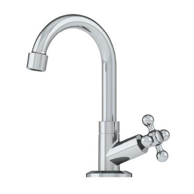 Torneira Mista Cozinha 1198 C33 Monocomando de Mesa Plástico ABS Cromado Real Metais