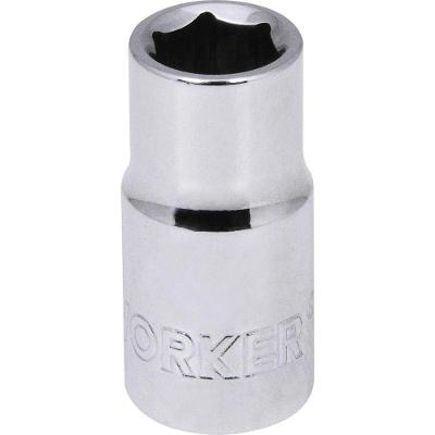 Soquete Worker Encaixe 1-4 6mm com Acabamento Cromado em Aço Especial
