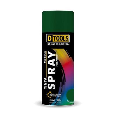 Spray para Pintura 30489 Uso Geral Tinta Acrílica Verde Dtools 350ML