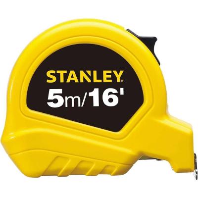 Trena com Trava STHT33989-840 com Trava Manual e Gancho Zero Absoluto Amarelo Stanley 5M X 16MM