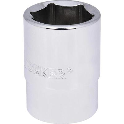 Soquete Sextavado Encaixe 3-4 26MM para Parafusos 26MM Acabamento Cromado Worker