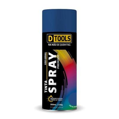 Spray Uso Geral Spray Premium Azul Colonial Alta Resistência Dtools 350ML