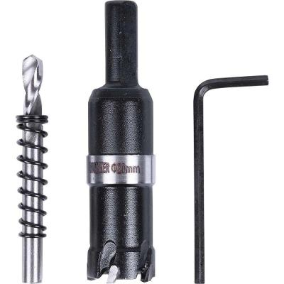 Serra Copo com Ponta de Metal Duro 20MM para Cortes Precisos Furos Limpos Alta Durabilidade Worker