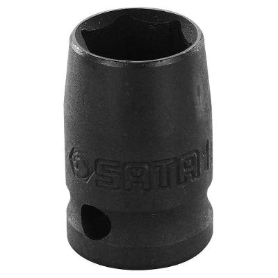 Soquete de Impacto Sextavado 1-2 X 1 Cr-Mo com Tecnologia Surface Drive Acabamento Fosfatizado Sata
