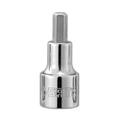 Soquete Allen com Bit Hexagonal Sata Encaixe 1-2 5-16 Alta Resistência ao Torque 4,50CM