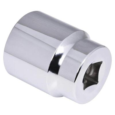 Soquete Estriado Worker Encaixe 1-2 26mm com Acabamento Cromado em Aço Cromo Vanádio