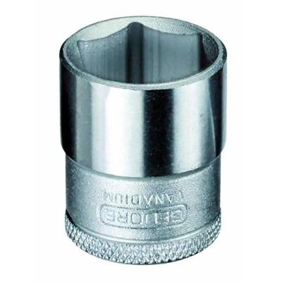 Soquete Encaixe de 1-2 30-14mm Aço-vanádio Acabamento Niquelado Gedore 14MM