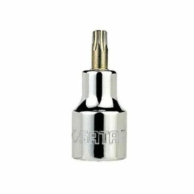Soquete Torx T30 Curto Macho Encaixe 1-2 Bivolt Sata ST25104SC
