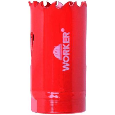 Serra Copo Bimetálica 1 25mm Worker com Corpo Bimetálico e Dentes em Aço Rápido