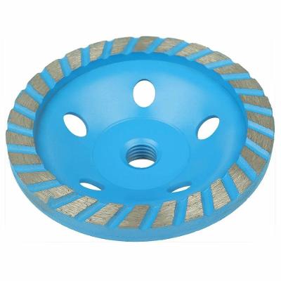 Rebolo Diamante Turbo 101,6mm M14 Desbaste em Pedras e Concretos Kala