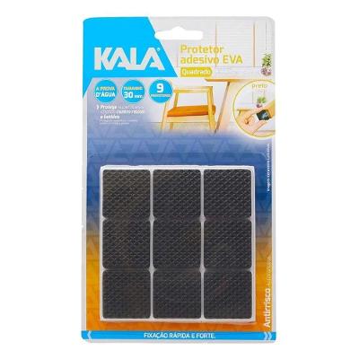 Protetor Adesivo Eva Quadrado 30mm Protege Móveis EVA Fixação Rápida para Cadeiras e Piscina Kala