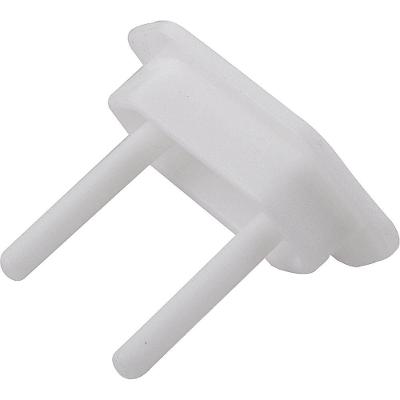 Protetor de Tomada VONDER Isolante Elétrico Modelagem Adequada Branco 3 Peças