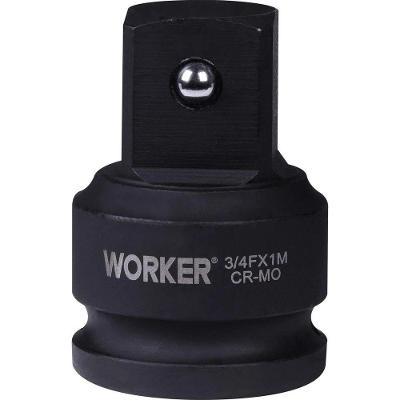 Adaptador para Soquete de Impacto 1-2 X 3-8 Alta Resistência Worker Bivolt