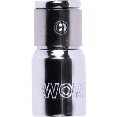Adaptador para Bits Din 3123 com Encaixe 1-4 e Acabamento Cromado Worker 25MM
