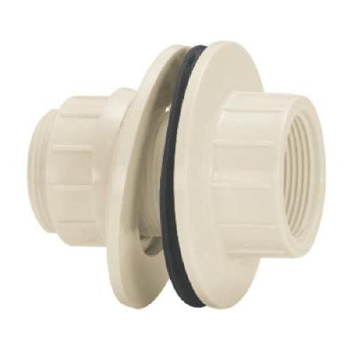 Adaptador Ajustável 1-2'' em PVC 6,3 com Rosca Interna Branco Amanco 1-2 3-4