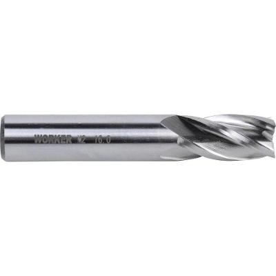 Acessórios para Fresadora Fresa de Topo Reta 16mm Worker com Haste Cilíndrica e Quatro Cortes 16MM