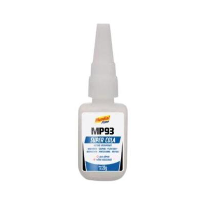 Adesivo Instantâneo Multiuso MP93 20g 1 Unidade Mundial Prime