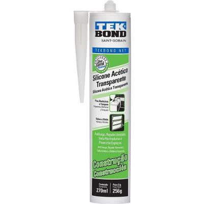 Adesivo Selante 22034002100 Tixotrópico Transparente Tekbond 256G
