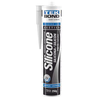 Adesivo Selante 17000016157 Monocomponente Antifungo Tekbond 256G Preto