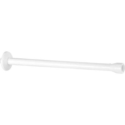 Braço Haste de PVC para Chuveiro 753 39.5CM 1-2 Instalação de Parede Branco Krona Bivolt