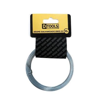 Arame Galvanizado 22 com 10 Metros para Artesanato e Reparos Dtools