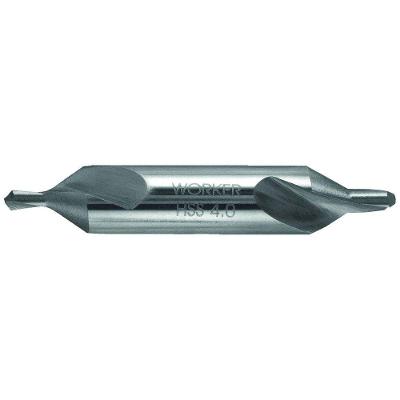 Broca de Centro 6,3 X 16mm com Escareamento Plano 60° e Alta Resistência Worker 6,3X16MM