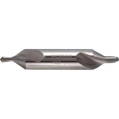 Broca de Centro para Centrar 5mm X 12,5mm Worker com Precisão DIN333A em Aço Rápido M2