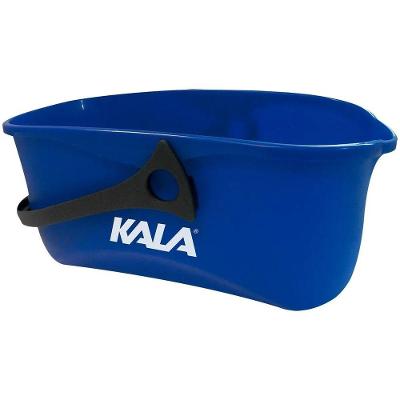 Balde de Limpeza Oval Design Ergonômico para Casa Azul Kala 13L