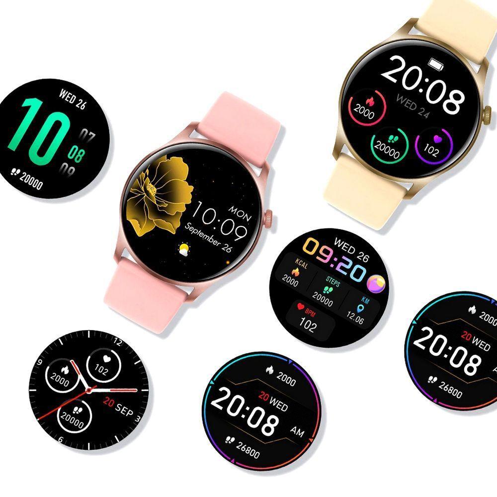 Relógio Inteligente Tela Redonda Sensor De Toque - 3