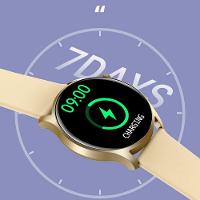 Relógio Inteligente Tela Redonda Sensor De Toque