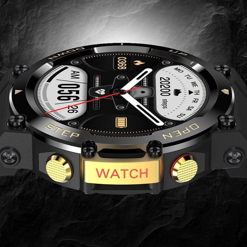 Relógio Inteligente Masculino Rastreador Bluetooth Chamada - 2