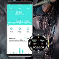 Relógio Inteligente Masculino Rastreador Bluetooth Chamada - 10