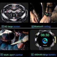 Relógio Inteligente Masculino Rastreador Bluetooth Chamada - 2