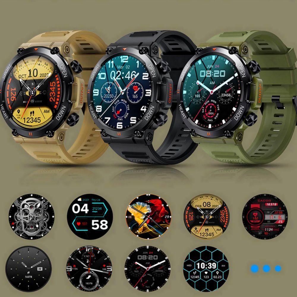 Relógio Inteligente 1.39 Bluetooth Rastreador E Saude - 2