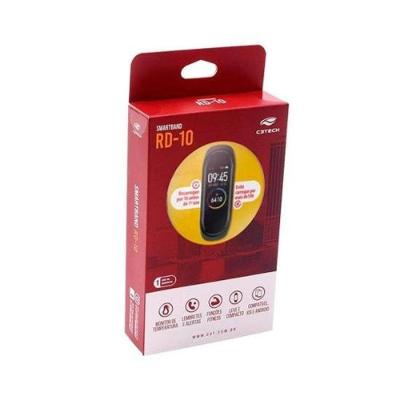 Relogio Smartwatch Rd-10Bk Preto C3Tech