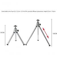 Tripe Suporte De Mesa Extensível Para Tripé Do Projetor Suporte Portátil Selfie Stick - 2
