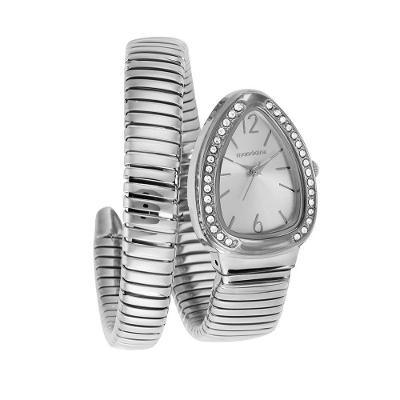 Relógio Feminino Serpens Analógico com Pulseira de Aço Inox Prata Mondaine