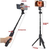 Suporte Para Celular Pau De Selfie Com Disparador Bluetooth - S03 - 5